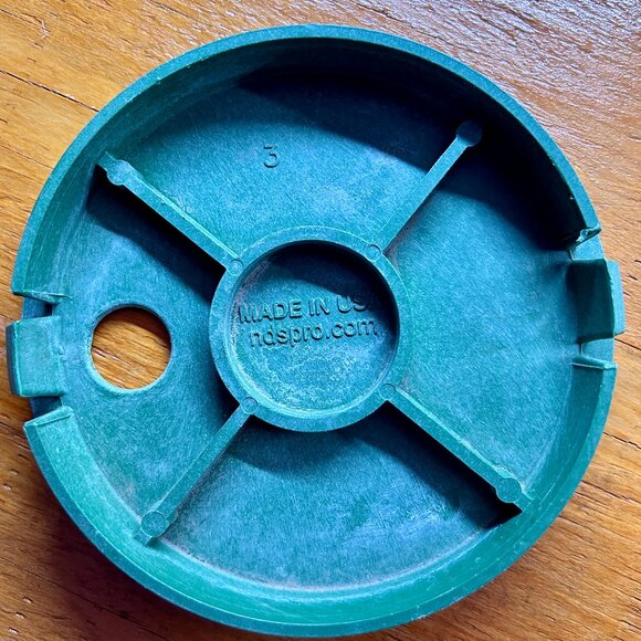 NDS 141806 Cover Green ICV 6-Inch Round Irrigation Valve Cover **USED** - Picture 2 of 4